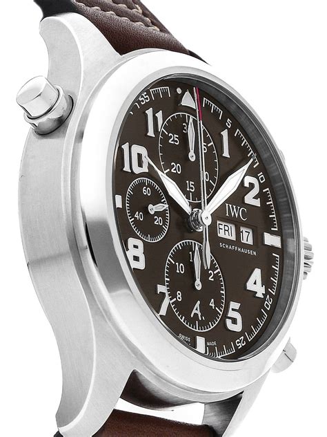 iwc schaffhausen double chronograph